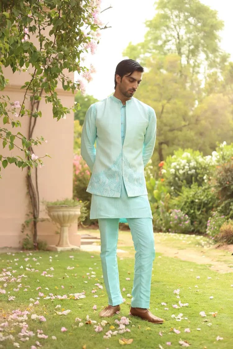  Kurta Jacket Set 