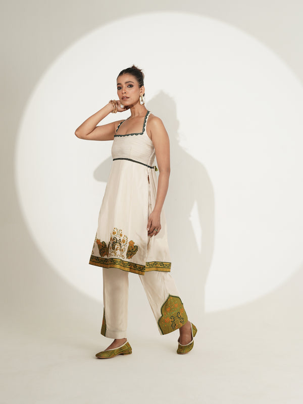 Ivory Heritage Tunic Co-ord set