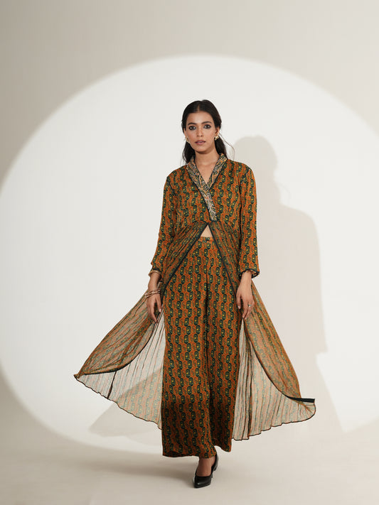 Long Suit with Straight Pant