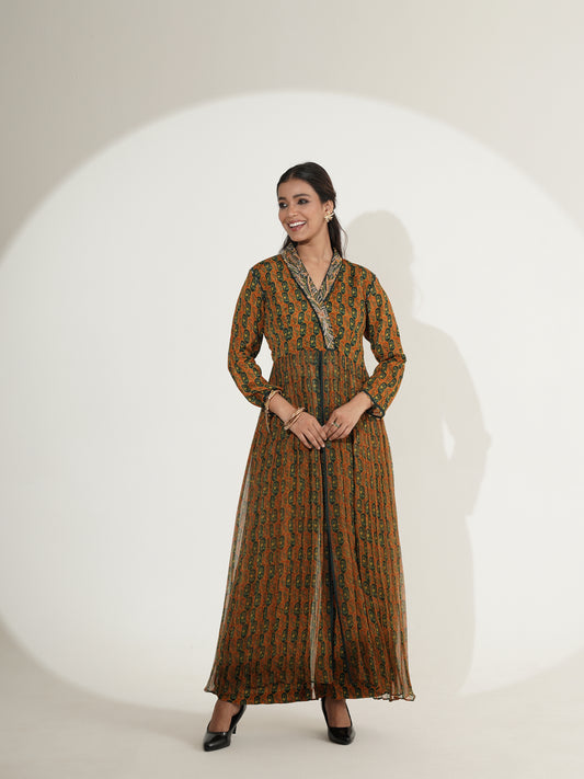 Long Suit with Straight Pant