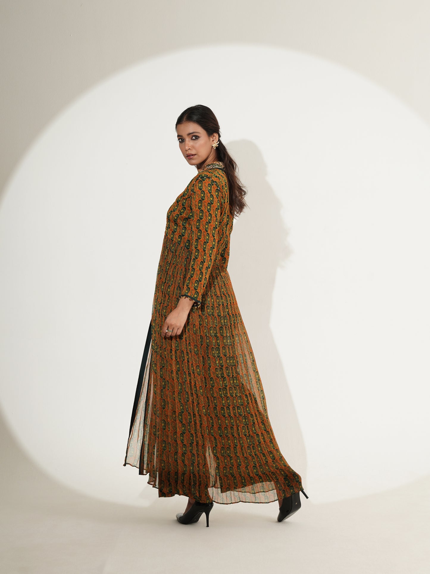 Long Suit with Straight Pant